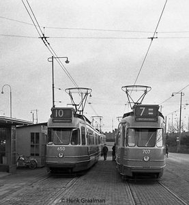 De 650 van lijn 10 was een van de laatste door Beijnes Beverwijk 