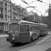 Een karakteristiek slakken tramstel op lijn 9.