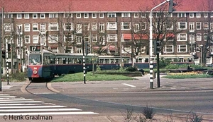 Eindpunt Surinameplein Lijn 17 in 1972