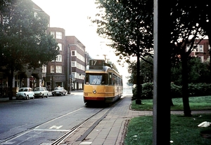 GVB 720 Amsterdam Mercatorplein 1971.