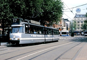 GVB 720 op het Leidseplein begin deze eeuw.