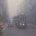 Leidsestraat in de mist, 1955 Amsterdam.