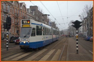 Op 30 december was er een speciale rit met de tram van Amsterdam