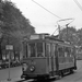 Op het Centraal Station oostzijde had in 1954 de Nieuwmarkttram