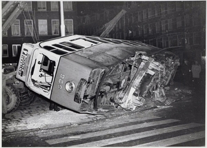 Verkeersongeval met tram van lijn 4.