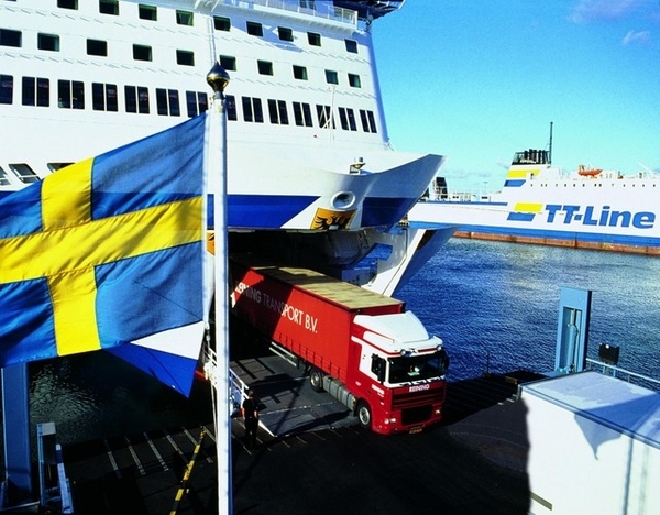 Op de TT ferry