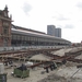 Nieuwe sporen op het Stationsplein    (20 augustus 2017)