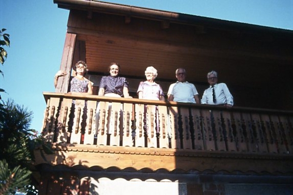 Tiny, Lidia, oma, Kurt en opa