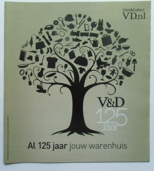 Vijf jaar geleden V&D 125