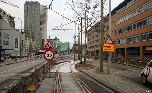 Tijdelijke spooraanpassing op de Ammunitiehaven 22-12-2019