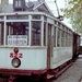 Voormalig 'Ned. Tram Museum'in Weert met HTM 822, 6-5-1982 — in