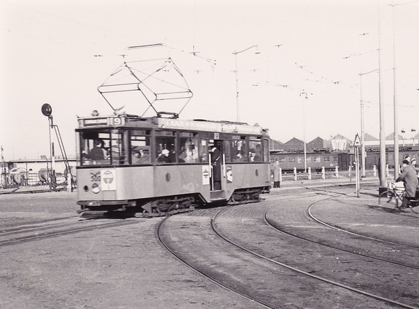Motorrijtuig 500, lijn 9, Hillesluis, 28-2-1959