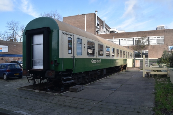 Restaurant Gare du Nord (Veganistisch)in een Mitropa wagon vlak b