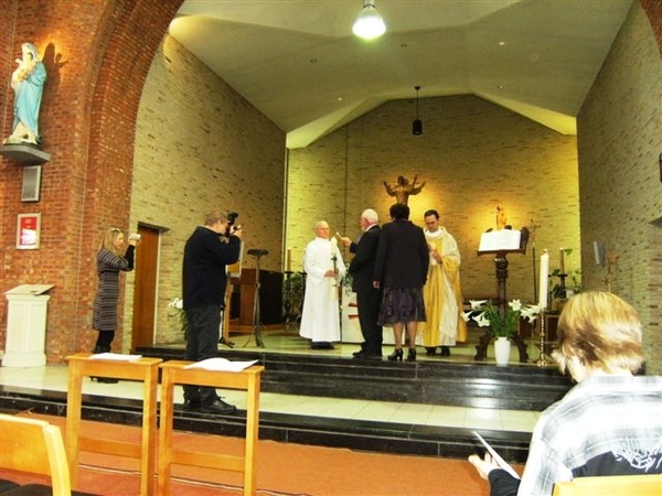 Huwelijk Maria en Walter 25 october 2008