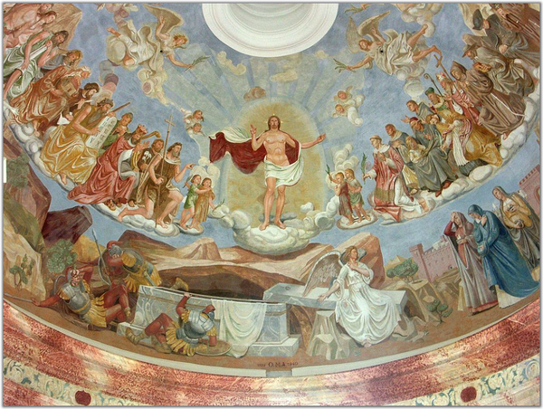 Fresco Opstanding van Christus