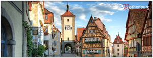 Aanzichtkaart van Rothenburg