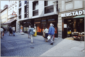 Winkelstraat in Rothenburg