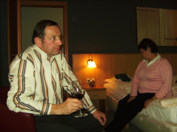 een afsluiterke de eerste avond