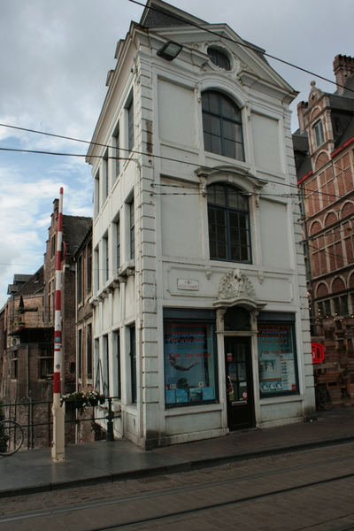 eend op de Lie bij Gravensteen