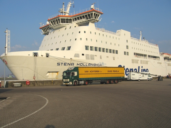 Bij de ferry naar Engeland