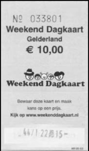 Weekend Dagkaart