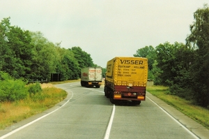 Bij de Poolse grens in de DDR 1989