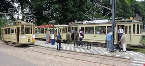 Openluchtmuseum Arnhem. De 77, 274 en 779. 17-06-2017