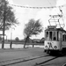 HTM 59 + 136 als lijn I1 aan de halte remise, 16 september 1962