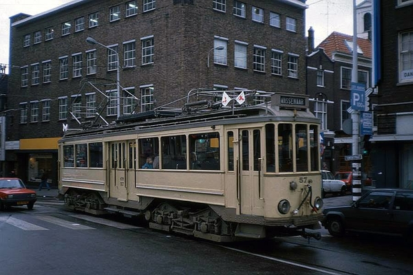 Op deze dag reden een aantal museumtrams speciale ritten voor het