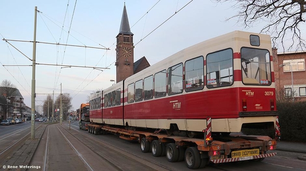GTL's 3079 vertrokken uit Den Haag    (2 maart 2018)