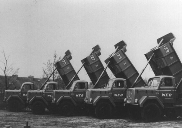 5 X Magirus Kipper