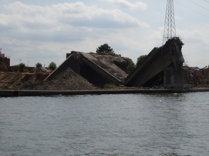 Azijnbrug . afbraak oude brug JPG (7)