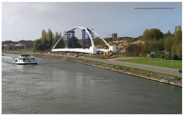 Azijnbrug montage nieuwe brug  (2)