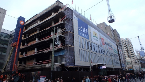 Het oude V&D-pand Den Haag