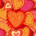 hd-liefde-achtergrond-met-roze-en-gele-liefdes-hartjes-wallpaper