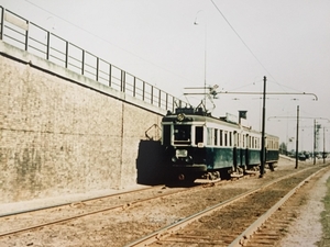 1960 De laatste jaren van de Blauwe tram in het Bezuidenhout
