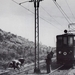 Zandvoort, reperatie aan de rails bij de glofclub, ca.1957.