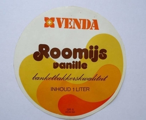 Met dit warme weer heb ik trek in roomijs van het V&D-merk Venda.
