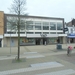 V&D in Beverwijk, met de nadruk op het prachtige glas in lood.