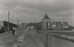 Leyweg richting Thorbeckelaan 1950