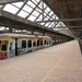 Het verlaten station van Montzen in België.
