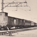 Ledig materieeltrein Hoek van Holland 12 augustus 1953.