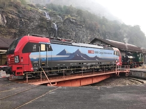 SBB Op een draaischijf