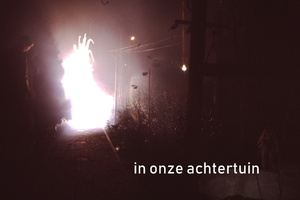 vuurwerk in de achtertuin