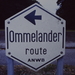 we volgden de `Ommelanderroute`