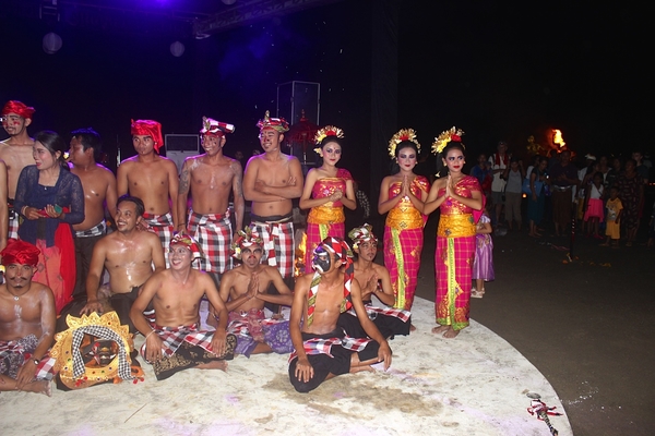 Nyepi in Spice Beach Club