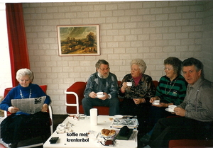 Gezellig aan de koffie