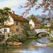 40-50cm-Landscape-Frameless-Picture-Painting-By-Numbers-DIY-Oil-P