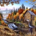 Home-in-the-forest-oil-painting_1920x1080