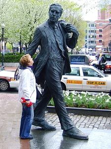 Op wandel in Boston